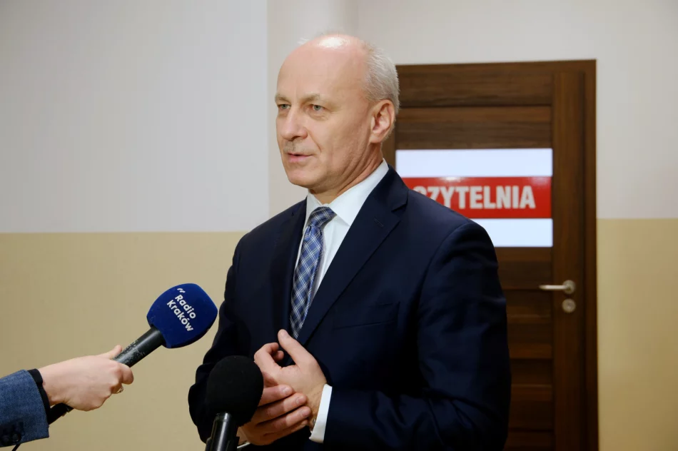 Wojewoda odwiedził najmłodszą gminę w Małopolsce. Urząd już działa - zdjęcie 5