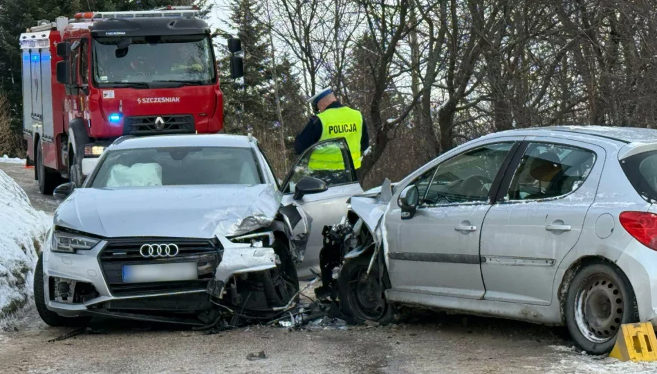 Jedna osoba ranna w wypadku - zdjęcie 1