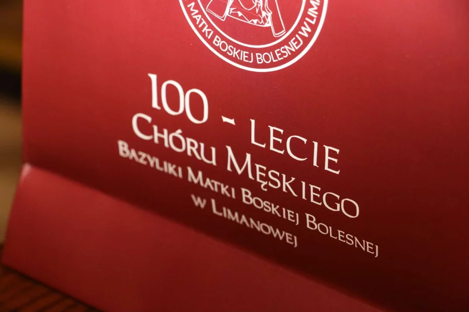 100 lecie Chóru Męskiego Bazyliki Matki Boskiej Bolesnej w Limanowej - zdjęcie 8
