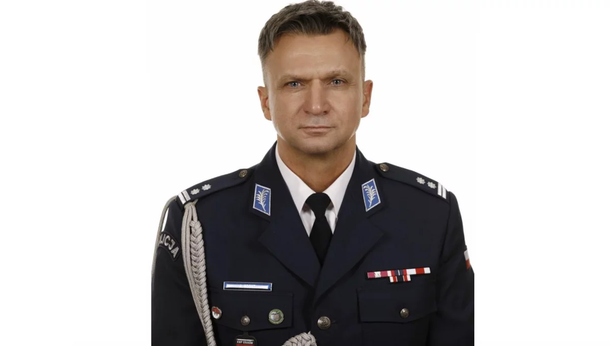 Mł. insp. Albert Kogut/fot.: KPP Limanowa