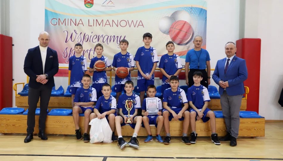 Mistrzostwa Gminy Limanowa w Koszykówce Dzieci rozstrzygnięte ! - zdjęcie 1