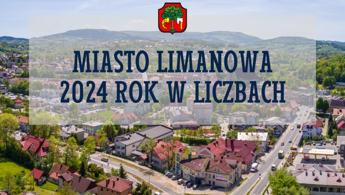 2024 rok w liczbach – statystyczne podsumowanie 2024 roku w Mieście Limanowa