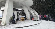 Złaz turystyczny w zimowej scenerii - zdjęcie 3