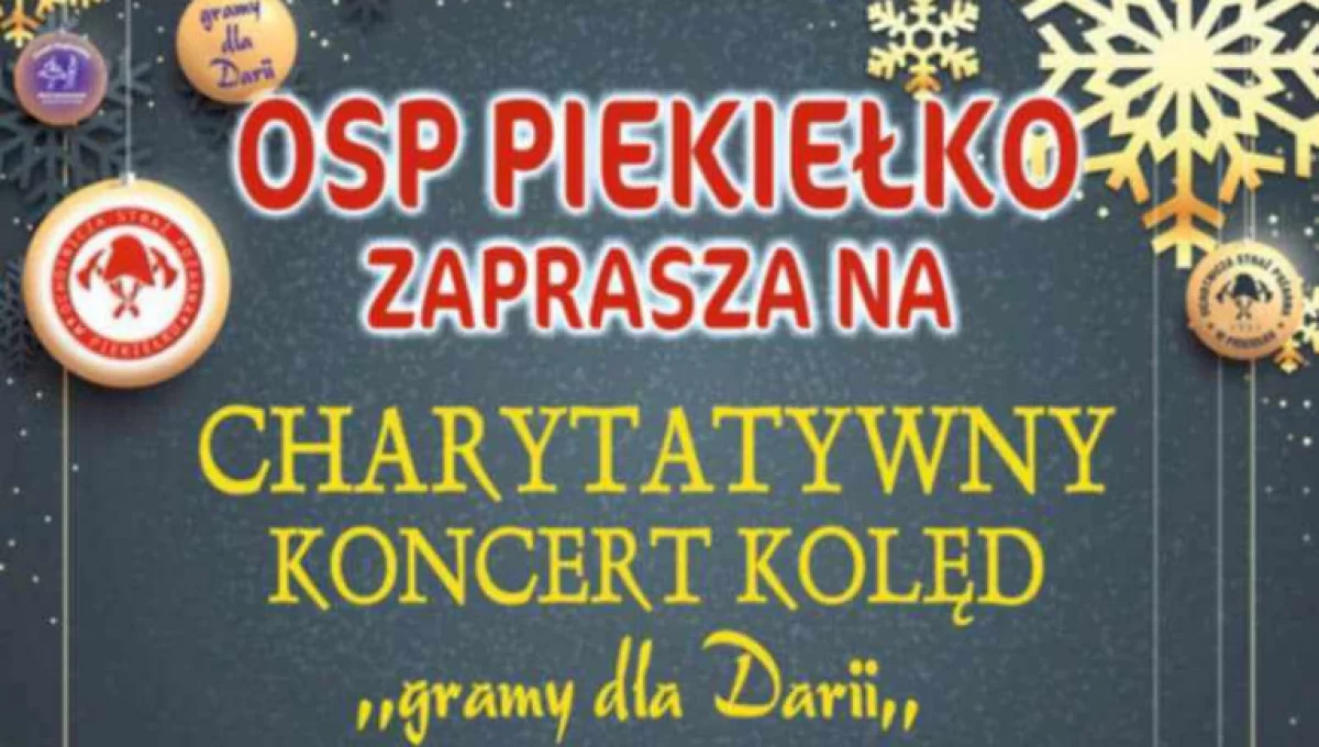 „Gramy dla Darii” – charytatywny koncert kolęd 