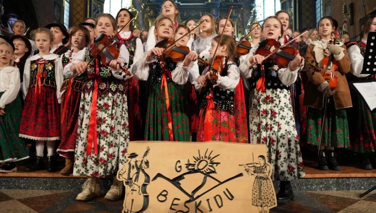 Głos Beskidu z Siekierczyny w Chorzelowie/fot.: Diecezja Tarnowska