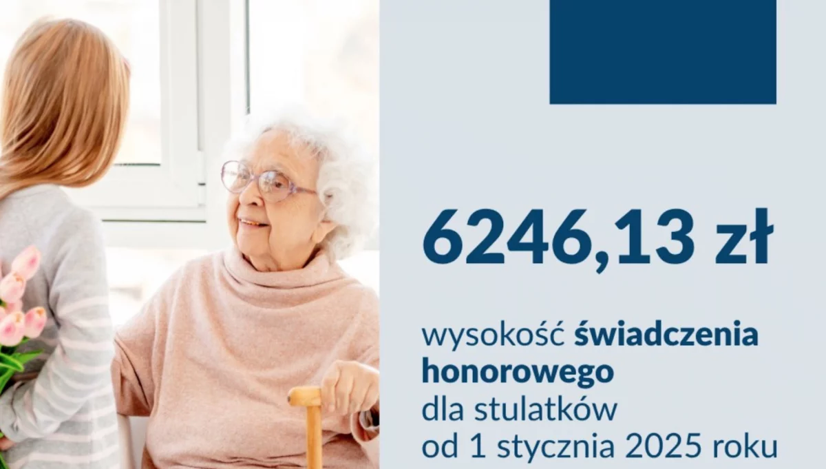 ZUS: świadczenie honorowe dla stulatków po nowemu i w drodze ustawy