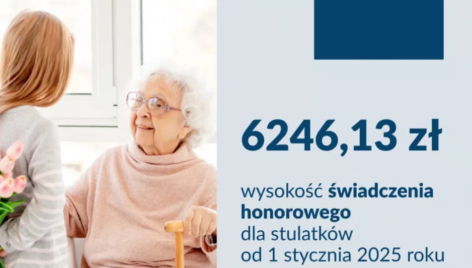 ZUS: świadczenie honorowe dla stulatków po nowemu i w drodze ustawy - zdjęcie 1