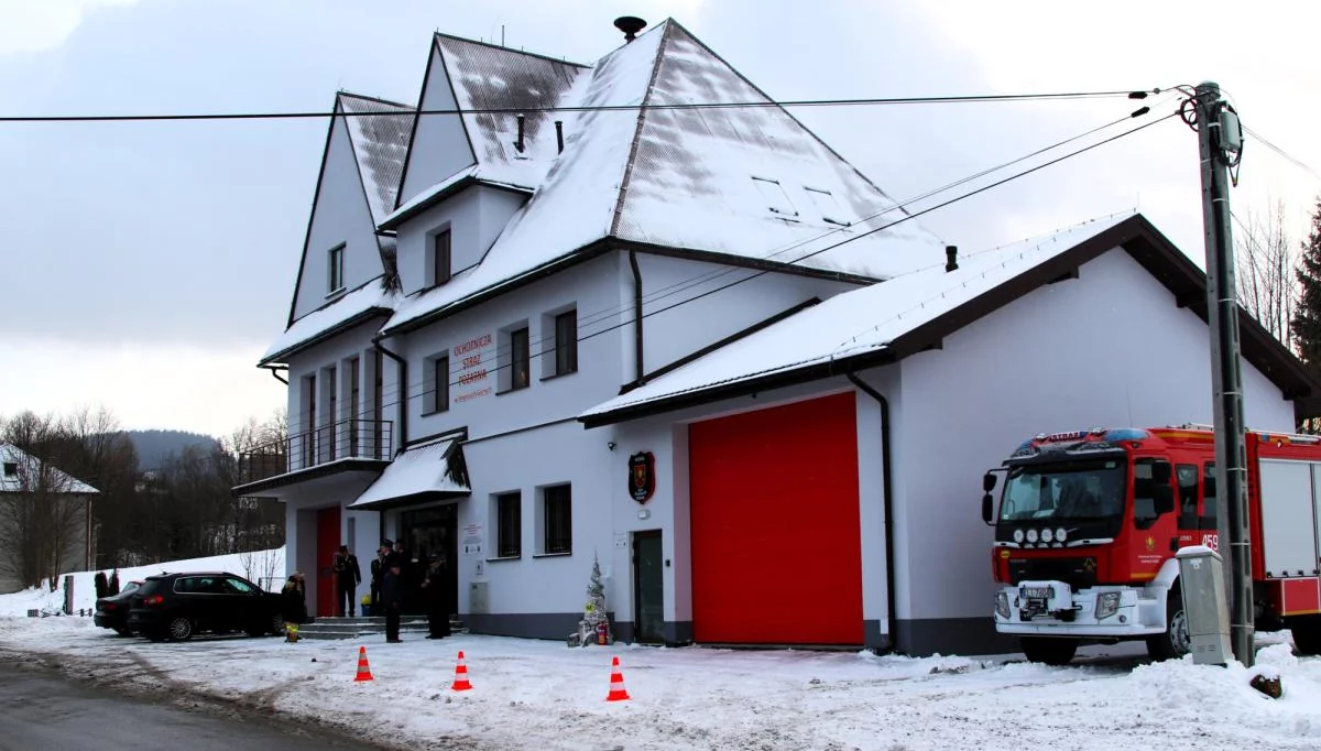 Nowy garaż dla jednostki OSP/fot.: UG Słopnice