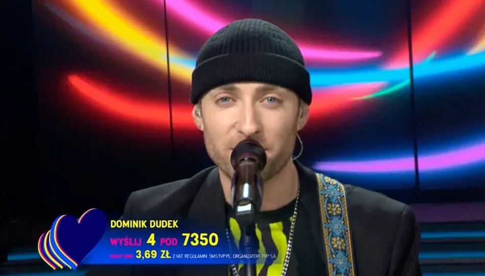 Dominik Dudek w finale preselekcji Eurowizji 2025 - zdjęcie 1
