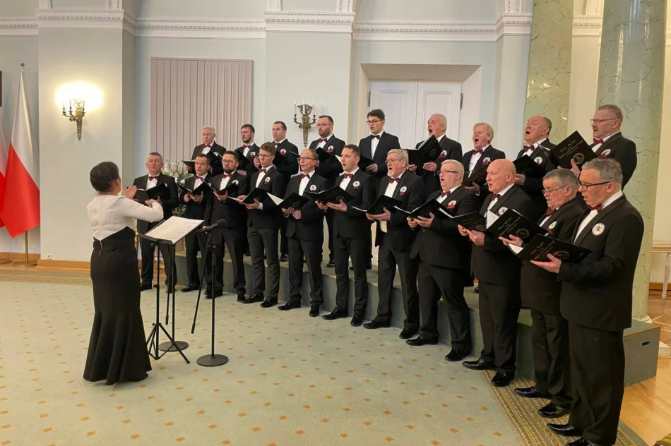 Chórzyści na noworocznym spotkaniu pary prezydenckiej (ZDJĘCIA, WIDEO) - zdjęcie 5