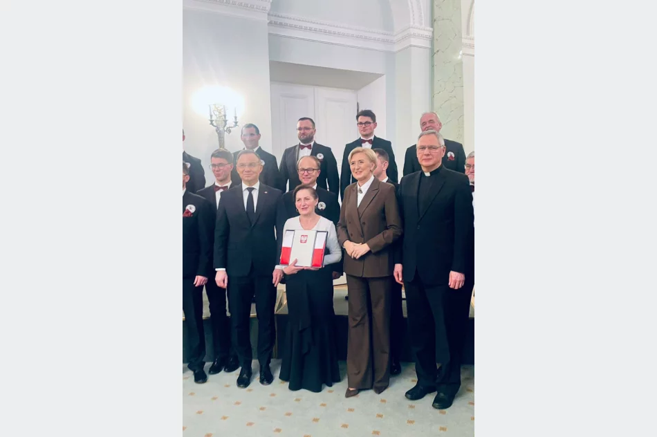 Chórzyści na noworocznym spotkaniu pary prezydenckiej (ZDJĘCIA, WIDEO) - zdjęcie 6