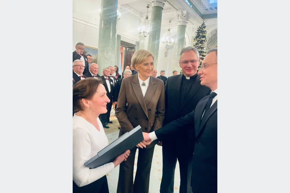 Chórzyści na noworocznym spotkaniu pary prezydenckiej (ZDJĘCIA, WIDEO) - zdjęcie 9