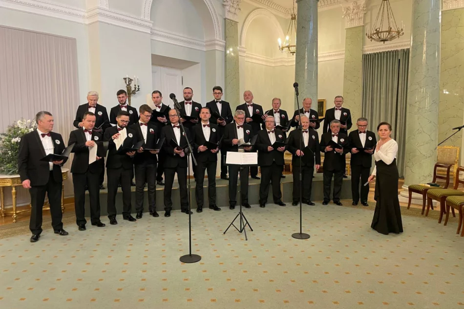 Chórzyści na noworocznym spotkaniu pary prezydenckiej (ZDJĘCIA, WIDEO) - zdjęcie 17