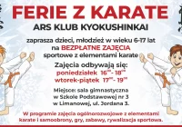 ARS Klub Kyokushinkai Limanowa zaprasza na „Ferie z Karate” - zdjęcie główne