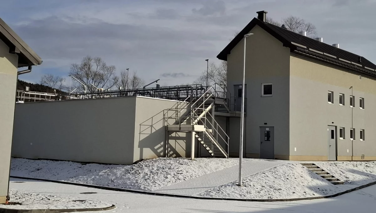 Oczyszczalnia ścieków po modernizacji/fot.: Piotr Stach
