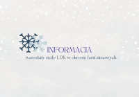 Zajęcia stałe w okresie ferii zimowych - informacja - zdjęcie główne