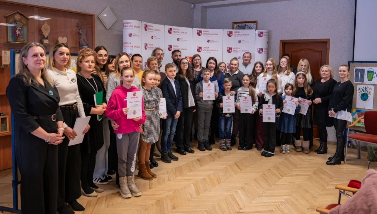 Zakończono projekt „Zbieram To”/fot.: UG Mszana Dolna