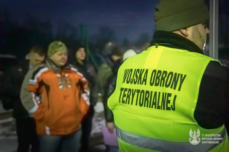 Szkolenie ochotników - piąta edycja ferii z terytorialsami - zdjęcie 6