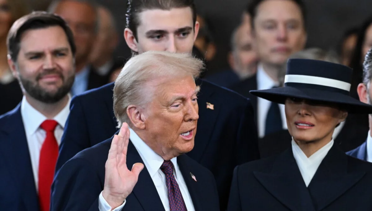 Donald Trump ponownie zaprzysiężony na prezydenta USA