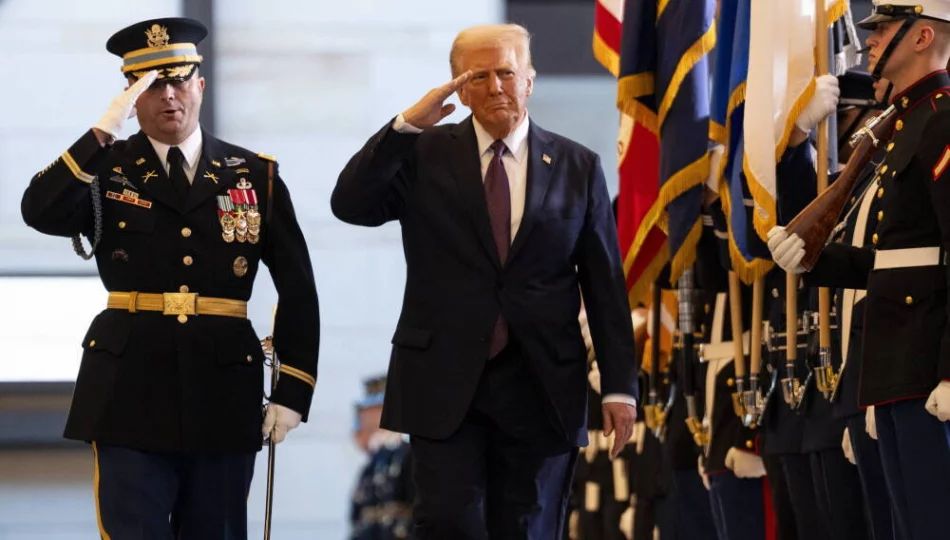 Trump ogłosił stan wyjątkowy na granicy, zniósł prawo ziemi i ułaskawił skazanych za atak na Kapitol - zdjęcie 1