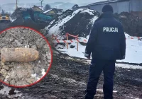 Na budowie linii kolejowej znaleziono niewybuch - zdjęcie główne