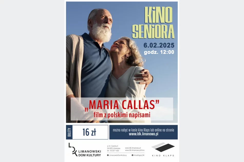  "Maria Callas" 6 lutego w Kinie Seniora - zdjęcie 2