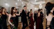 Studniówka w I LO w Limanowej w roku jubileuszu 80-lecia szkoły (ZDJĘCIA) - zdjęcie 3