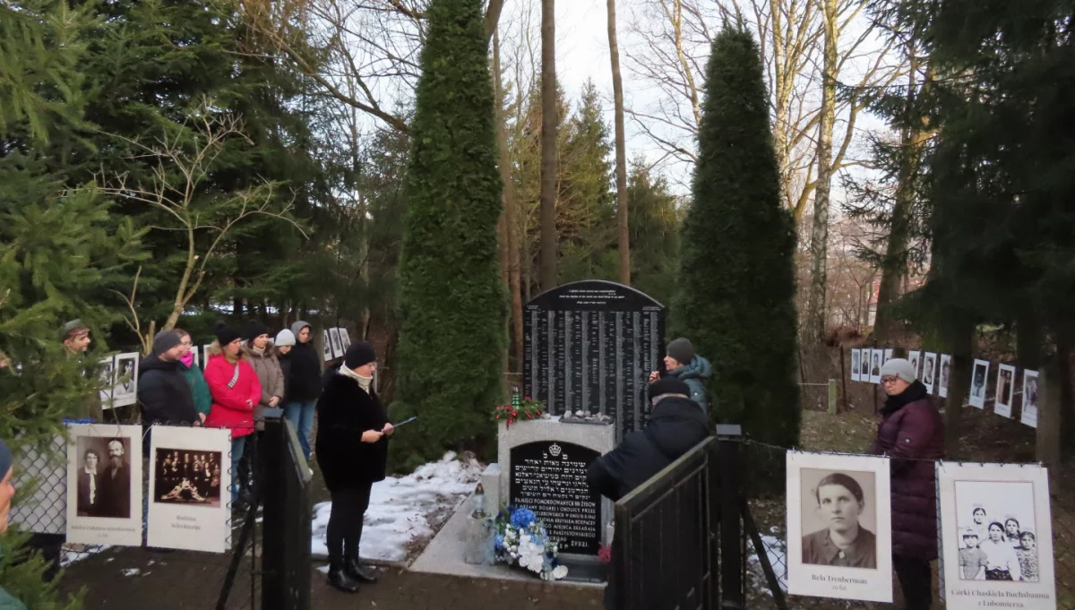Obchody Międzynarodowego Dnia Pamięci o Ofiarach Holokaustu/fot.: Sztetl Mszana Dolna
