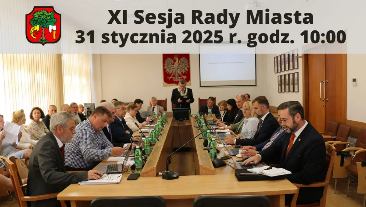 Sesja Rady Miasta/fot.: UM Limanowa