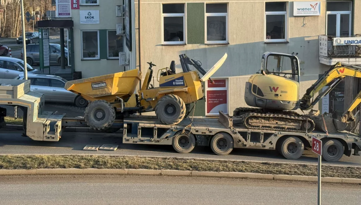 Utrudnienia w ruchu na DK 28 w centrum