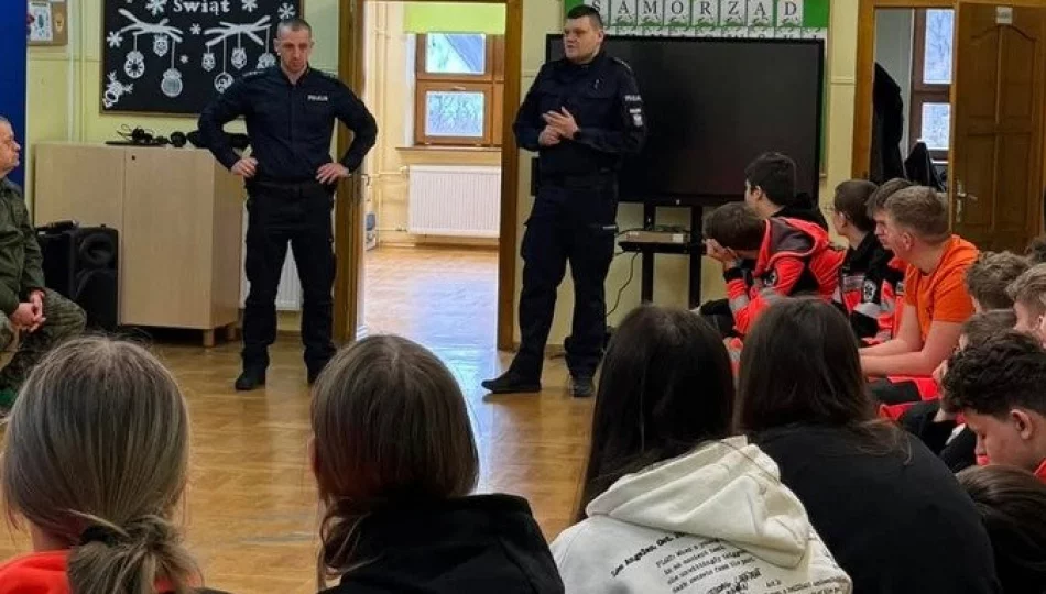 O odpowiedzialności nieletnich z dzielnicowym - zdjęcie 1