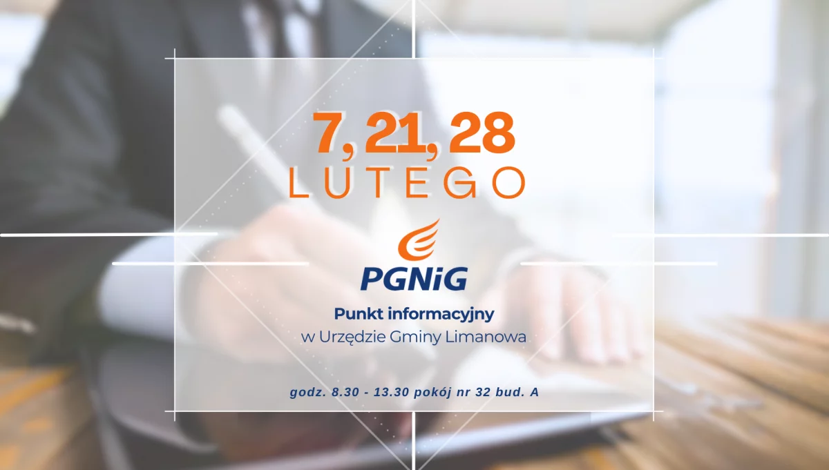 Dyżury doradcy PGNiG w LUTYM 2025