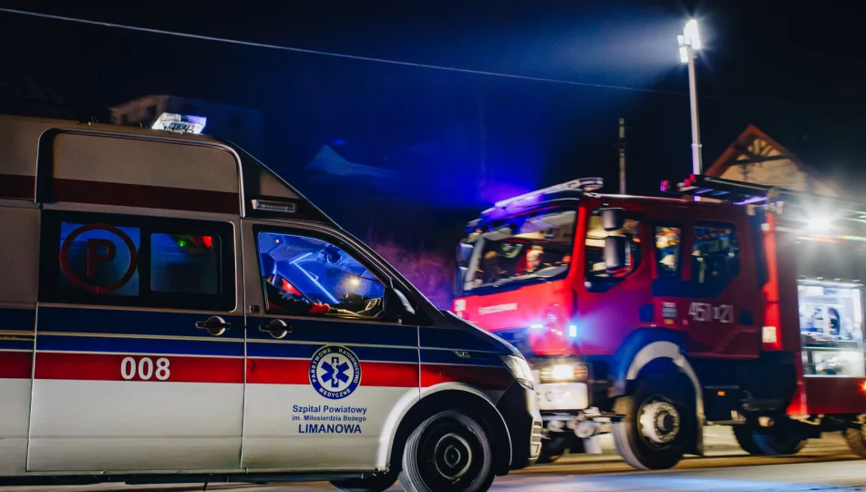 Strażacy pomagali ratownikom medycznym - zdjęcie 1
