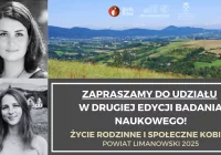 ​Badanie naukowe dotyczące życia kobiet w powiecie limanowskim  - zdjęcie główne
