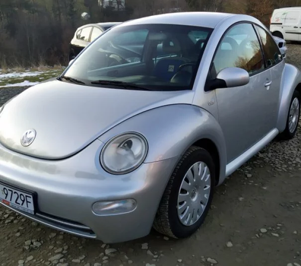 volkswagen new beetle sprowadzony zarejestrowany 2,0b. ładny bez korozji - Zdjęcie główne