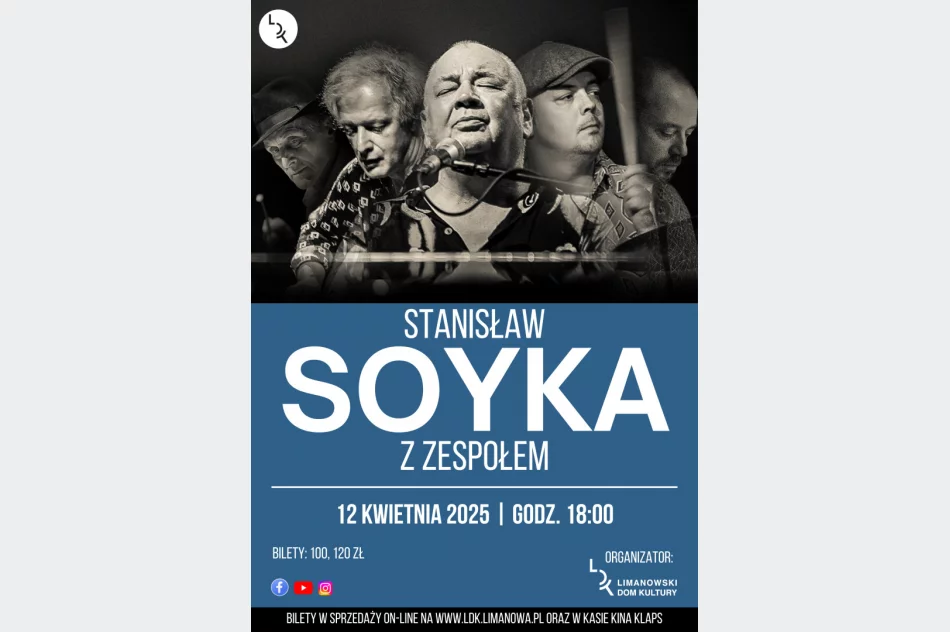 Stanisław Soyka z zespołem w Limanowskim Domu Kultury! - zdjęcie 2