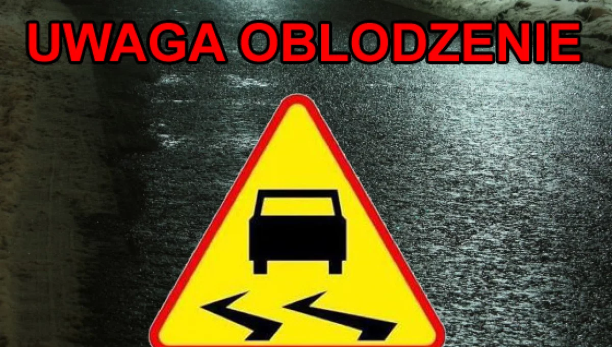 Ostrzeżenie meteorologiczne – oblodzenie