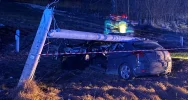 Tragedia podczas wyprzedzania na DK 28 - kierowca samochodu zmarł na miejscu - zdjęcie 2