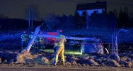 Tragedia podczas wyprzedzania na DK 28 - kierowca samochodu zmarł na miejscu - zdjęcie 4
