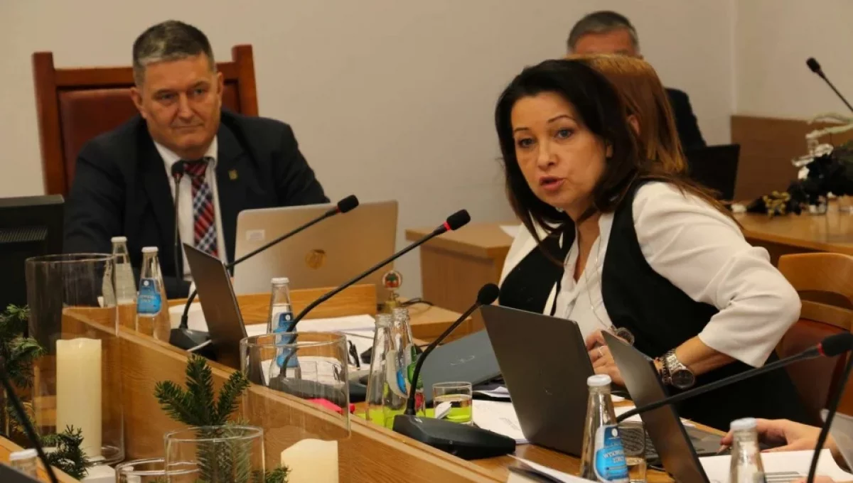 Na zdjęciu Katarzyna Aue-Kęsek - wiceburmistrz Limanowej