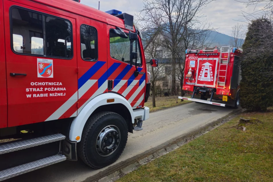 Pożar domu – strażacy ugasili płonący sprzęt AGD - zdjęcie 3