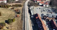 Rozpoczęło się układanie torów na linii kolejowej Chabówka – Nowy Sącz - zdjęcie 2