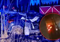 Zapis monitoringu tragicznego wypadku na DK 28 (WIDEO) - zdjęcie główne