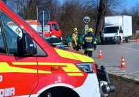 Kierująca Volkswagenem trafiła do szpitala - zdjęcie główne
