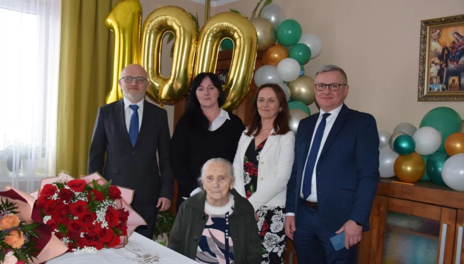 Jubileusz 100. urodzin Pani Heleny Pleń - zdjęcie 1