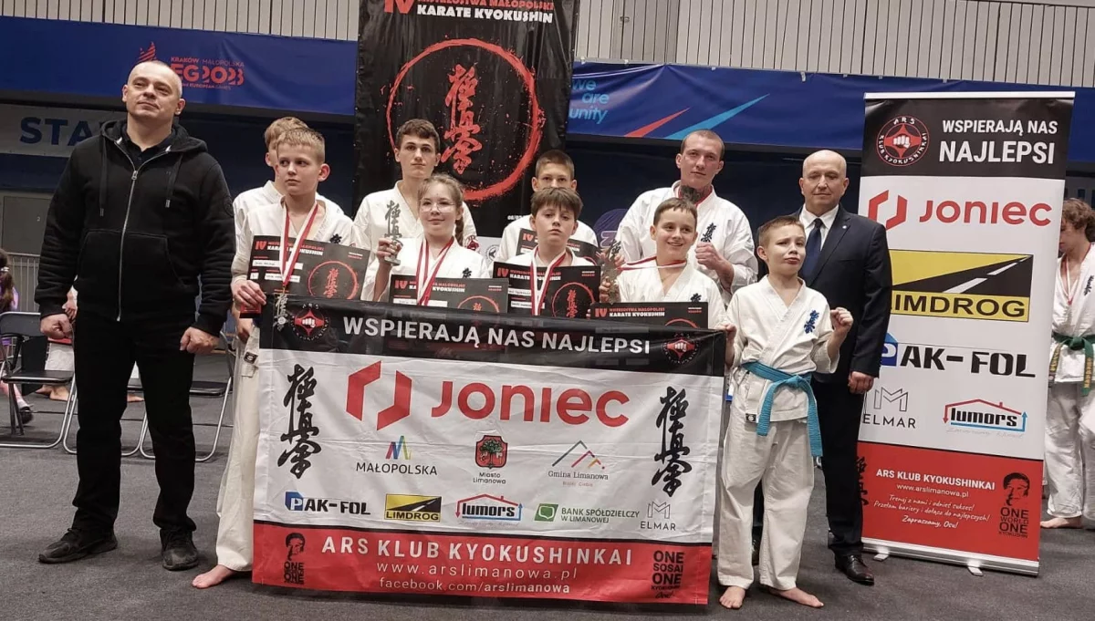 Karatecy na Mistrzostwach Małopolski