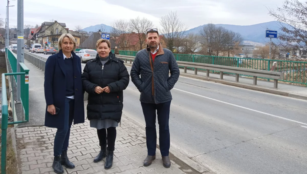 Spotkanie władz miasta z kierownictwem GDDKiA/fot.: UM Mszana Dolna