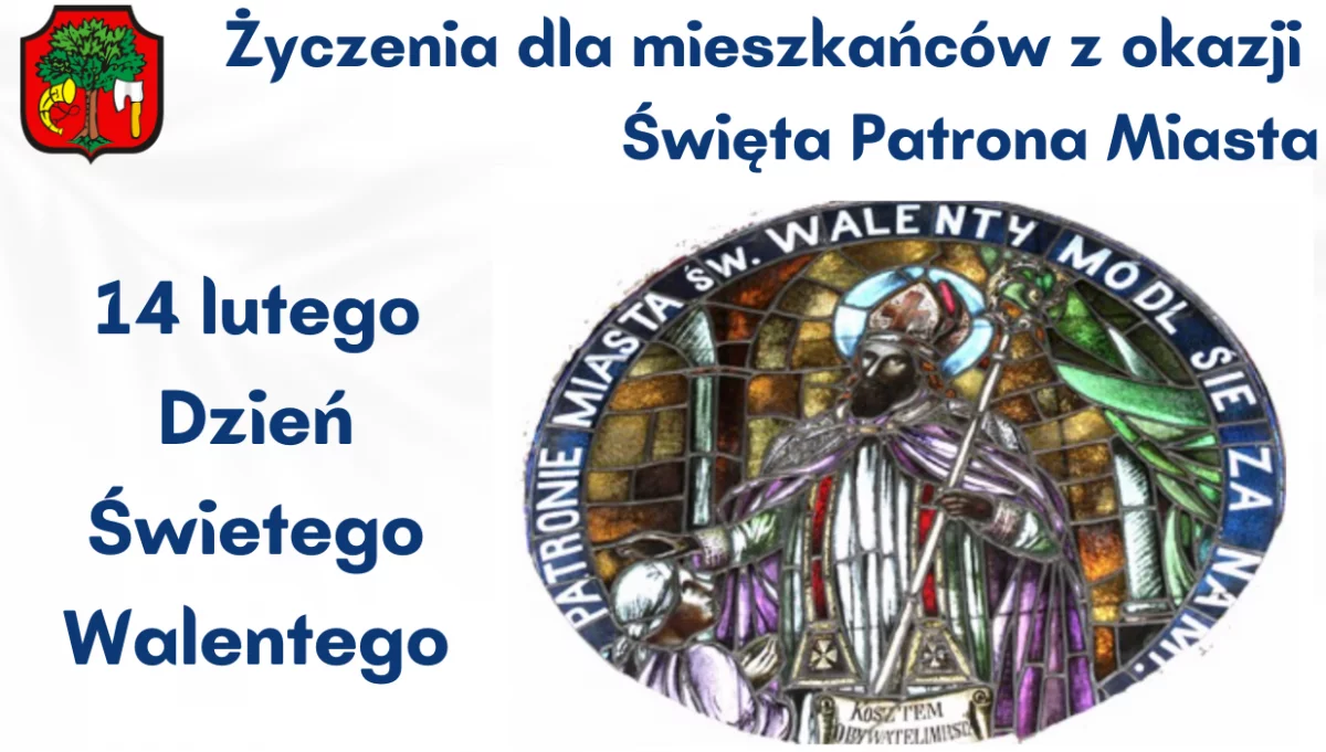 Życzenia z okazji Święta Patrona Miasta – Świętego Walentego