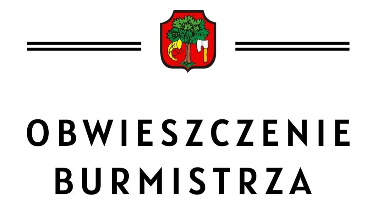 Obwieszczenie Burmistrza Miasta Limanowa