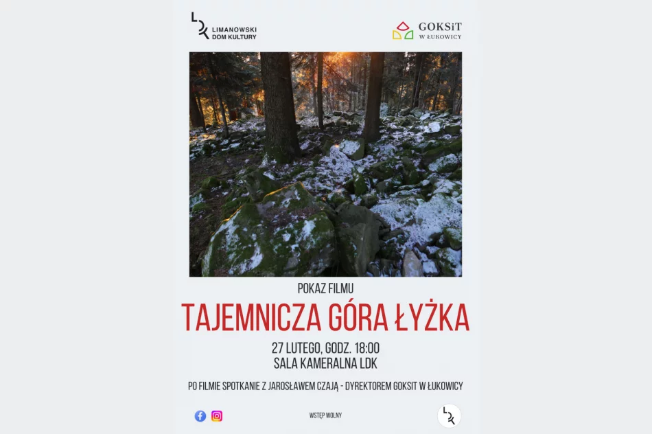 "Tajemnicza góra Łyżka" - pokaz filmu 27 lutego w LDK - zdjęcie 2